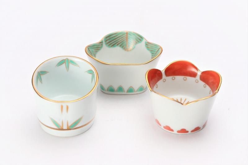 有田焼 徳幸窯 花弁型向付 新品・未使用品 5枚セット 有田焼 徳幸窯 花弁型向付 ・品 5枚セット
