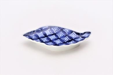 皿 2枚 なます皿 微塵唐草 染付 松竹梅 冨貴長春 窯傷 江戸 皿 2枚 なます皿 微塵唐草 染付 松竹梅 冨貴長春 窯傷 江戸