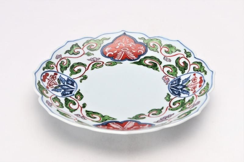 古伊万里皿 錦手皿 陶器