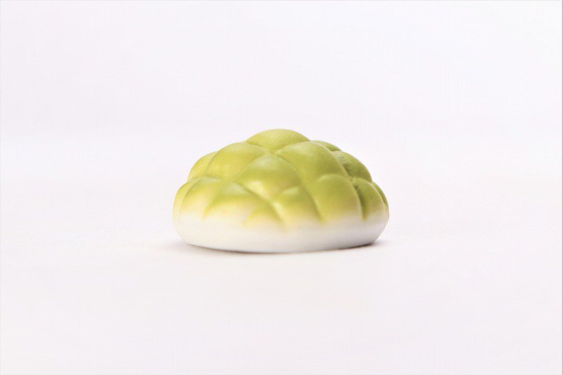 ☆北川美宣窯　メロンパン(緑)　箸置き 画像サブ1