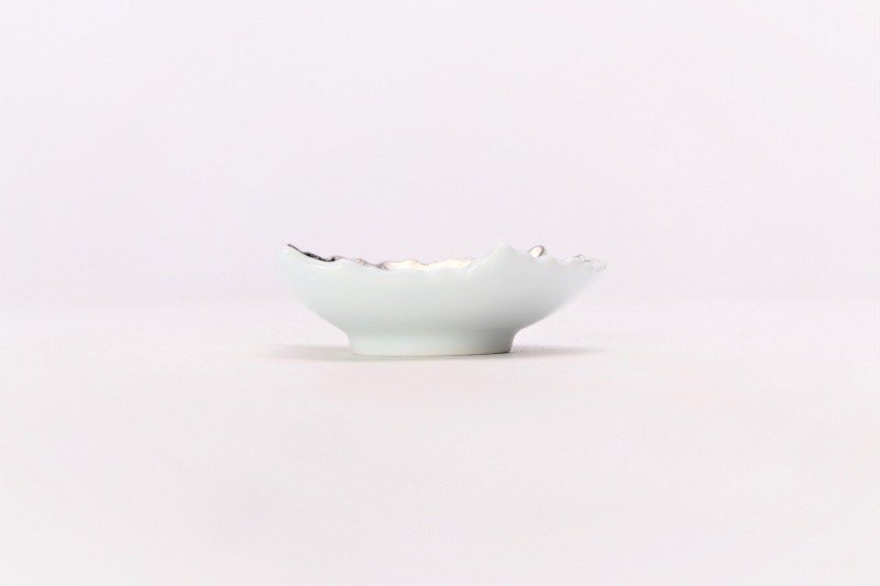 〇【オリジナル】プラチナ　葉型小皿 画像サブ1
