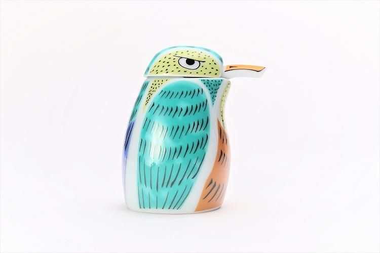 幸楽窯 錦川蝉形 汁次(小)