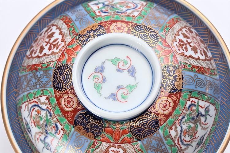 楽天市場】【有田焼 幸楽窯 錦色絵山水蓋丼】有田焼 磁器 16cm蓋
