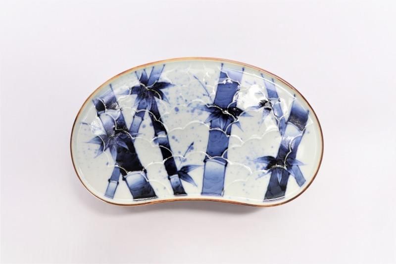 有田焼　福泉窯　蓋物　丸紋　染付 e8f87133901f45c12fbba686751ecd