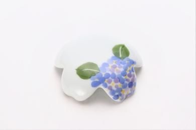 〇誕生花シリーズ　アジサイ　桜型排水口カバー　(6月誕生花)