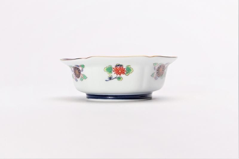 幸楽窯　色絵山水　中鉢　鉢　7寸鉢　1点 古伊万里色絵山水鉢［ 有田焼 幸楽窯 ］