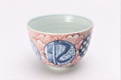 ☆三宅製陶所　花弁紋　小丼