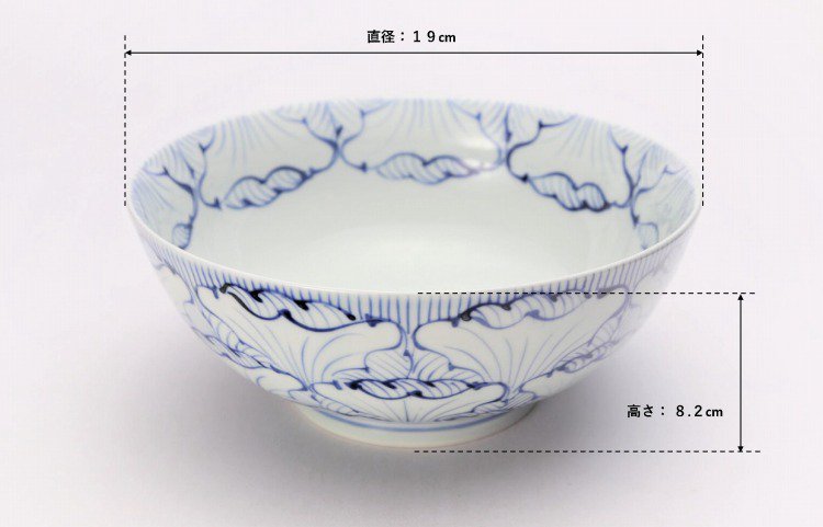 ☆そうた窯　染付花弁紋　平麺鉢 画像サブ6