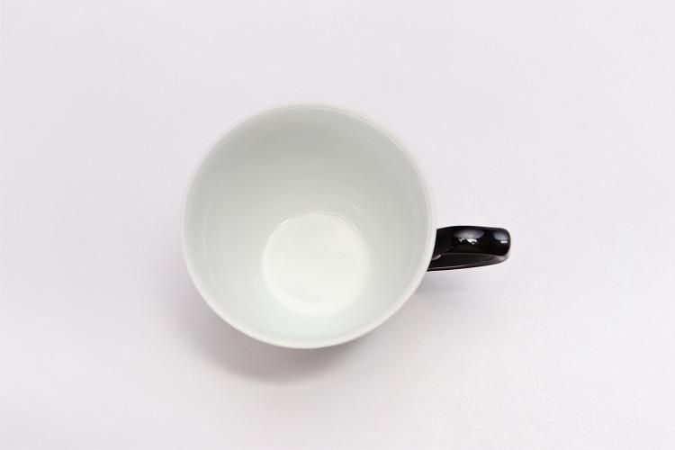 ハート柄の黒い陶器カップ Barro Negro, Black Clay, Heart Mug | Lolo Mexican Mercadito