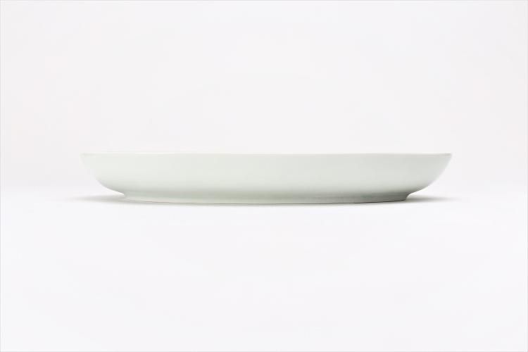 そうた窯 染付三方瓢絵 楕円深皿(中)