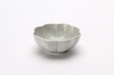 ☆金善窯　菊割豆小鉢　灰陶