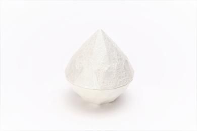 〇MARUKEIオリジナル　白泡化粧雲母銀　ジュエル小蓋物