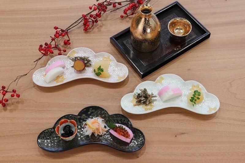 lemon様ご依頼品 幸楽窯 前菜皿 銘々皿 8点セット 幸