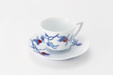 有田焼 弥左衛門窯 蓋つき 煮物椀 柿の絵柄(蓋物 有田焼 柿絵 有田焼 弥左衛門窯 蓋つき 煮物椀 柿の絵柄(蓋物 有田焼 柿絵