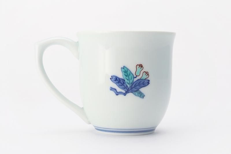 【逸品】 ☆今右衛門窯 柘榴絵マグ碗(丸・小) 食器