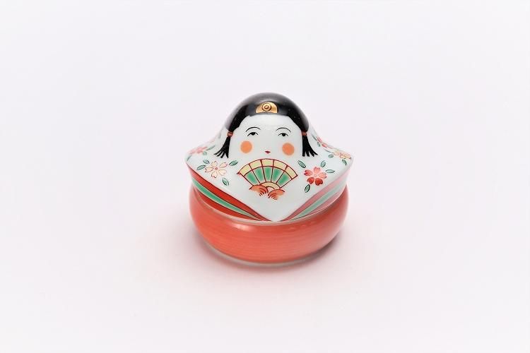 mmm　お雛様の器　有田焼　珍味入れ 有田焼 萌黄丸紋 錦新おひな様珍味入れ お内裏様 ｜ 四季折々の