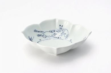 ☆MARUKEIオリジナル　高山寺　花型木甲型鉢