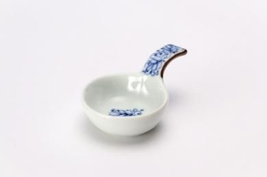☆伯父山窯　花唐草　手付珍味