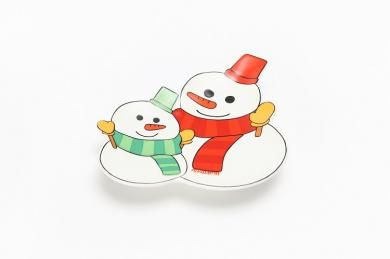 ○MARUKEIオリジナル　錦ゆきだるま　銘々皿
