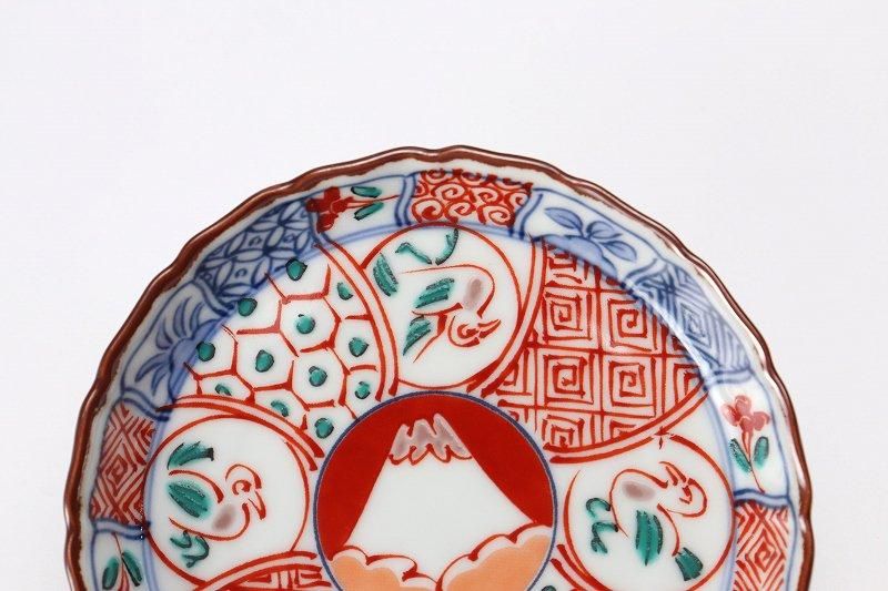 須田菁華 『色絵祥瑞八角皿』 ｜骨董品買取 緑和堂