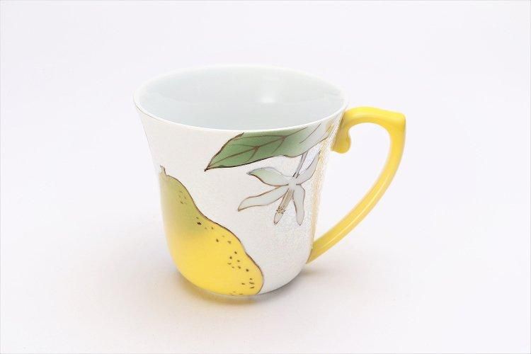 田清窯 虹彩レモン マグカップ