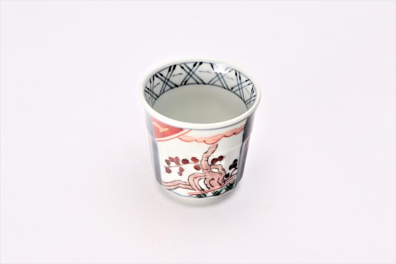 ☆【20%OFF】アウトレット 三宅製陶所 古伊万里 面取り盃 ☆【20%OFF】アウトレット 三宅製陶所 古伊万里 面取り盃