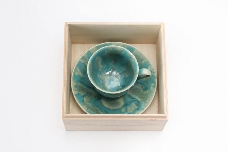 有田焼　真右エ門窯　馬場九洲夫作 珈琲碗　夢　青き明星　燦 どれも素晴らしいです 有田焼 真右エ門窯 馬場九洲夫作 珈琲碗 夢 青き明星