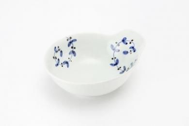 ☆皓洋窯　染付さび唐草リーフ　とんすい小鉢