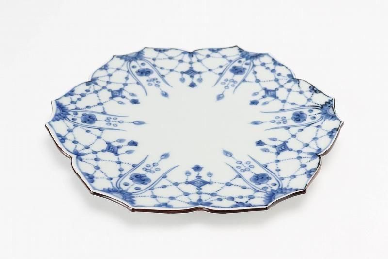 輪花 Outlet】輪花小鉢 Blue ㉝ | 赤水窯 WebStore