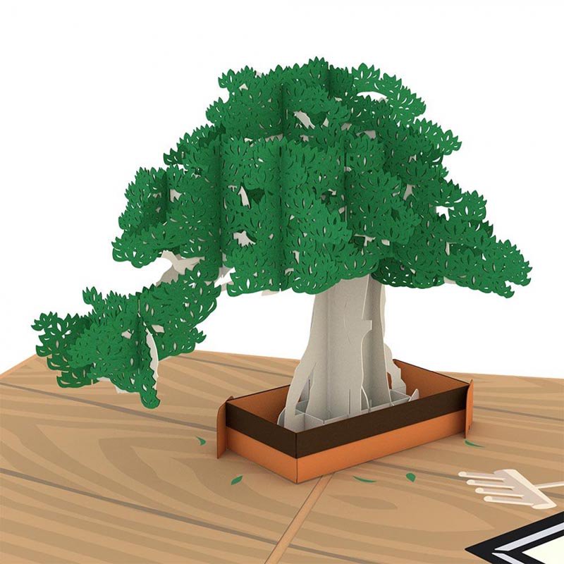 Bonsai Tree 3D card<br>ߺ