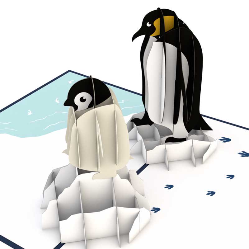 Penguin Family 3D card<br>ڥ󥮥եߥ꡼