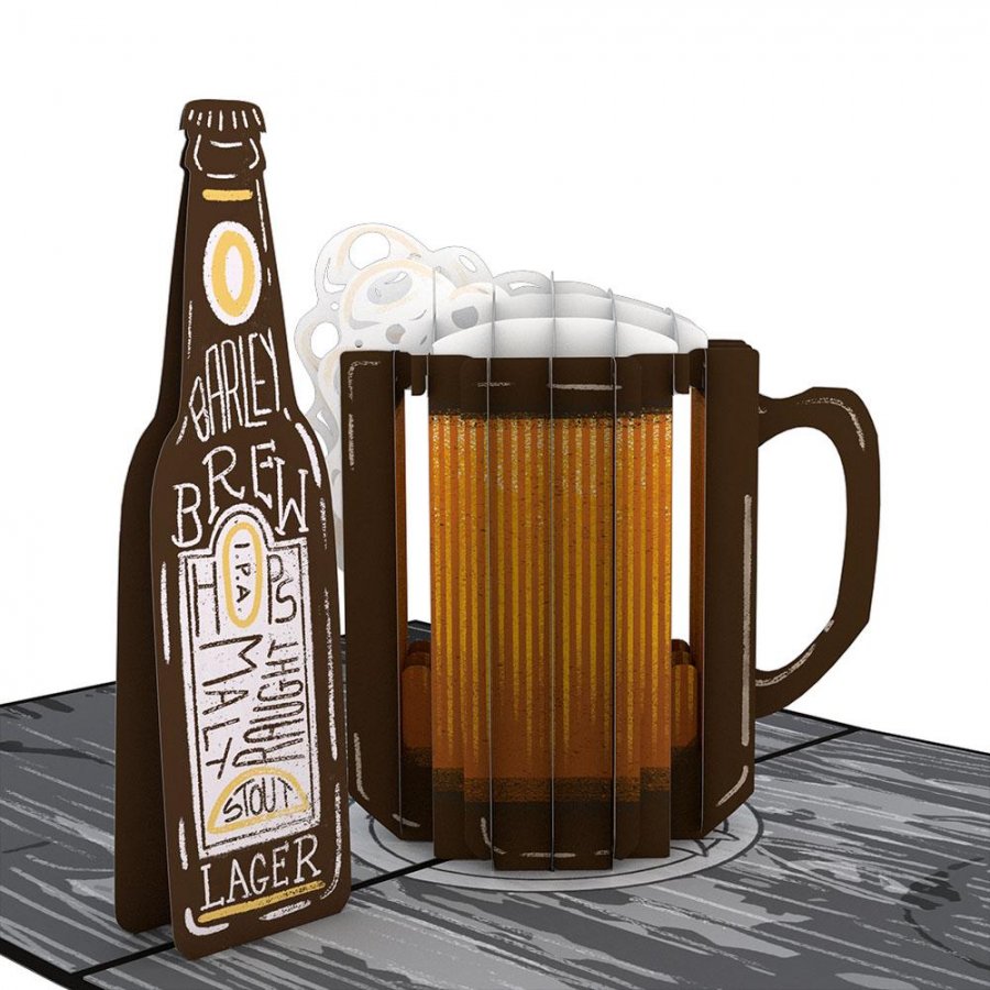 Beer 3D card<br>ӡ