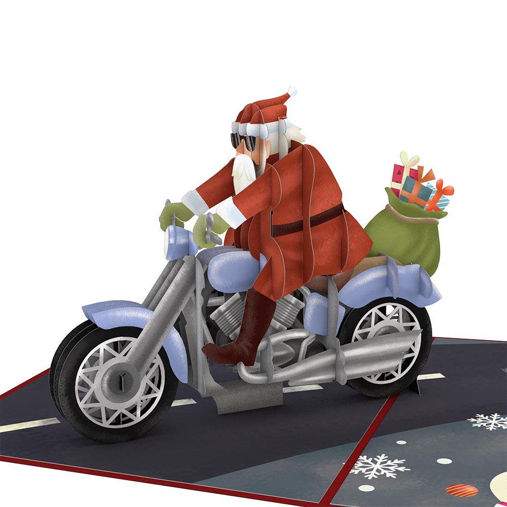 Santa Biker 3D card<br>Х˾륵