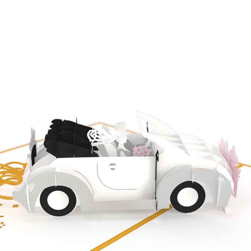 Wedding Car 3D card<br>ǥ󥰥