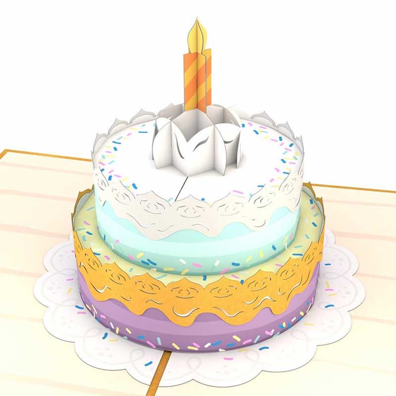 Happy Birthday Cake 3D cardϥåԡСǡ