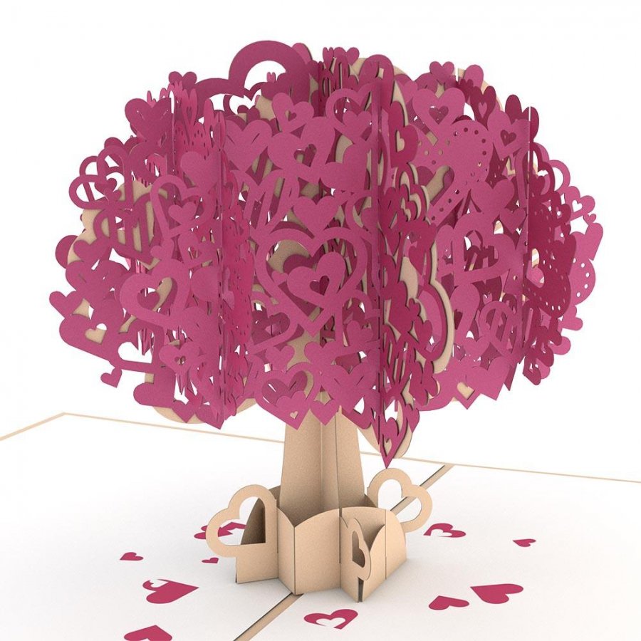 Heart Tree 3D card<br>ϡȤ