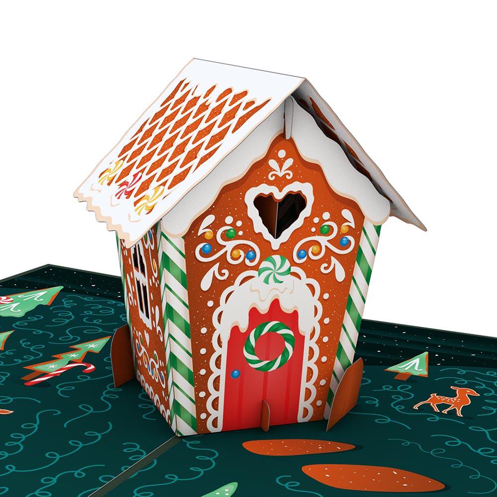 Gingerbread House 3D card<br>󥸥㡼֥åɥϥ