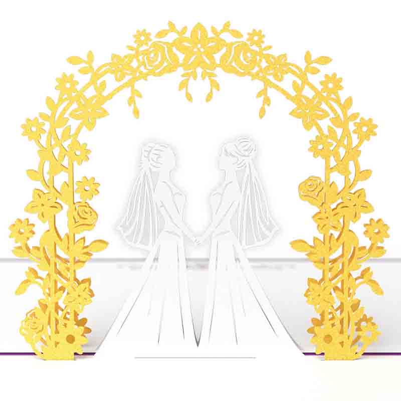 Wedding Day Brides 3D card<br>뺧դβֲǡ