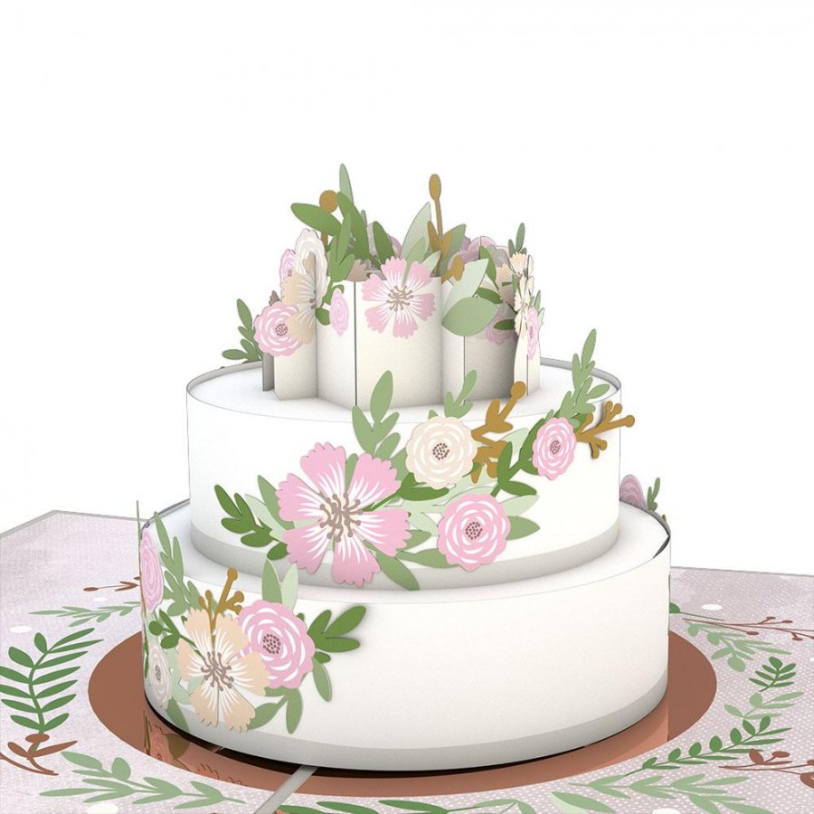 Wedding Cake 3D card<br>ǥ󥰥