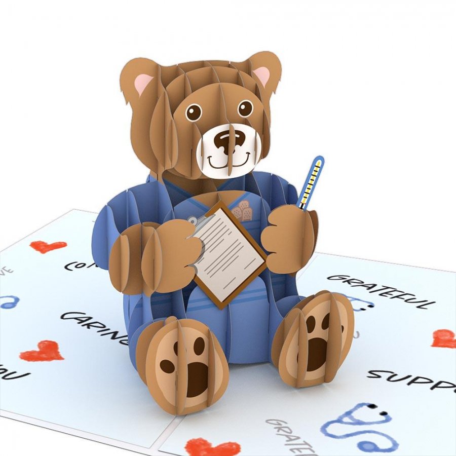 Nurse Bear 3D card<br>ʡ٥
