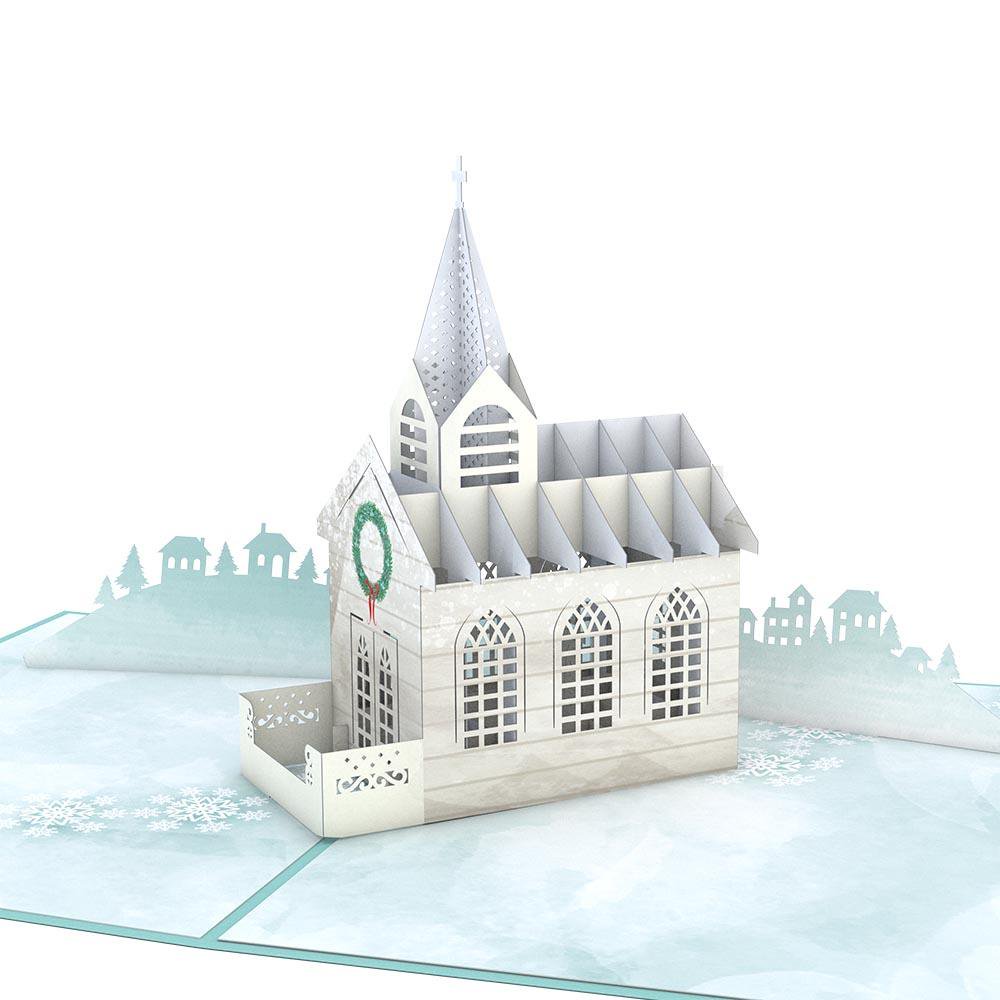 Holiday Chapel 3D card<br>ۥǡڥ