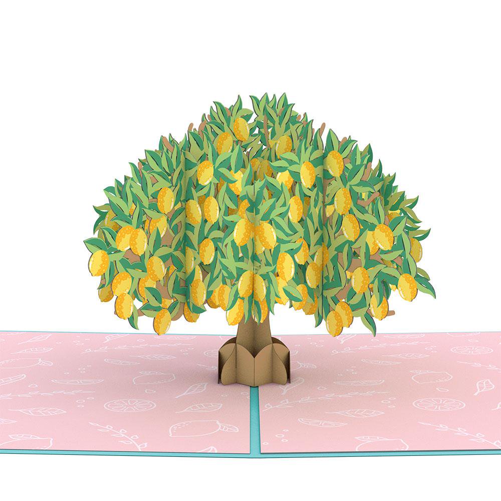 Lemon Tree 3D card<br>