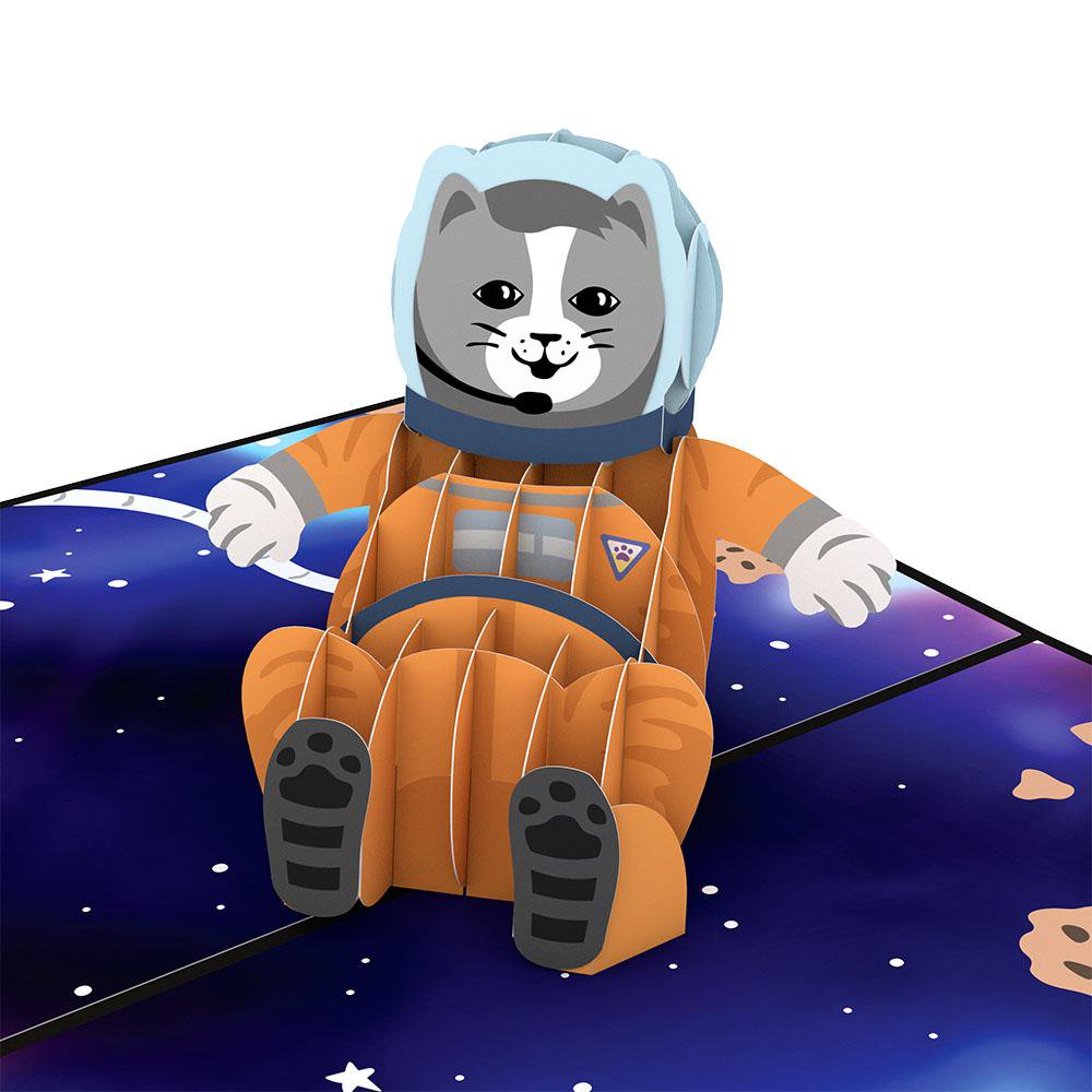 Space Cat  3D card<br>ڡå