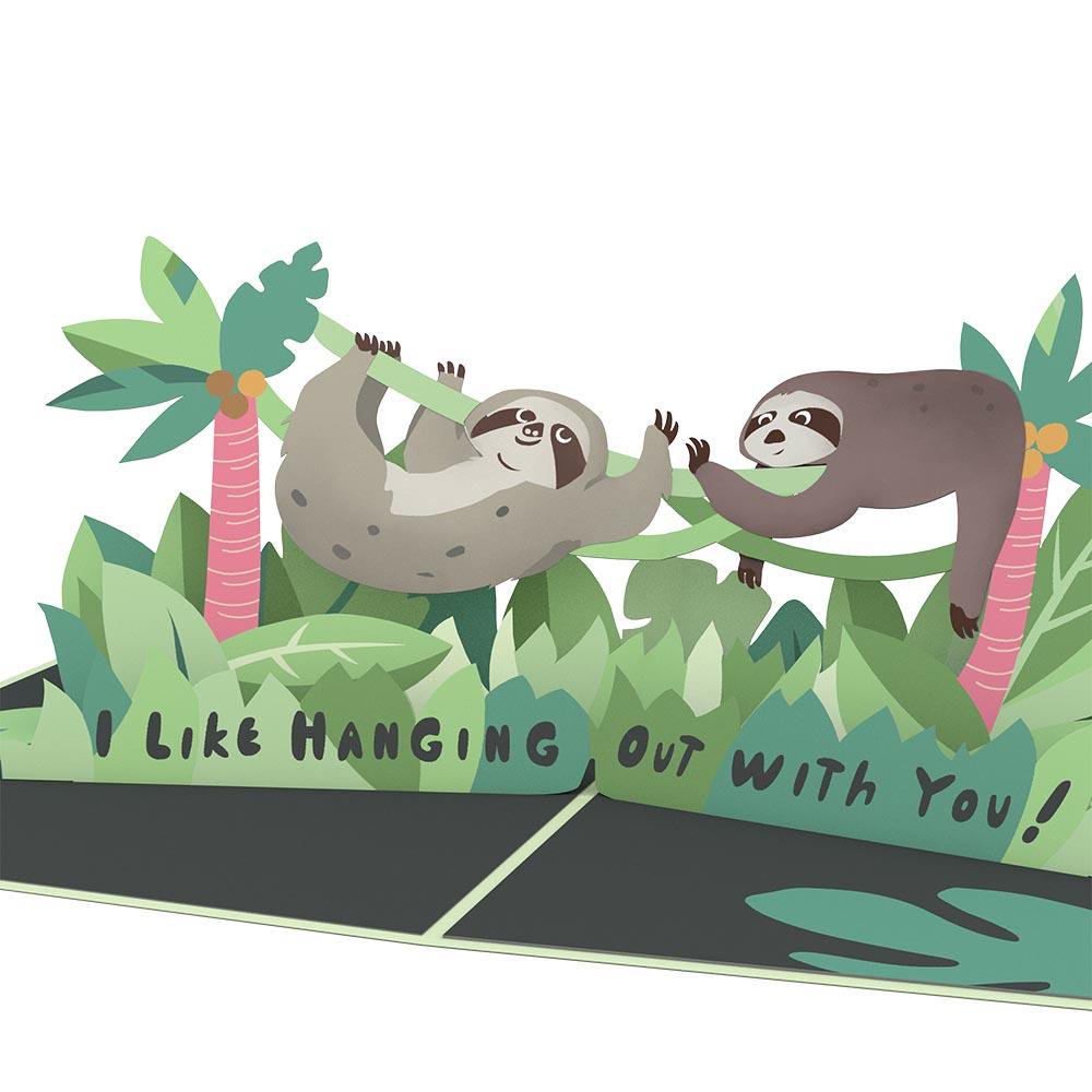 Friendship Sloth 3D card<br>ʥޥ