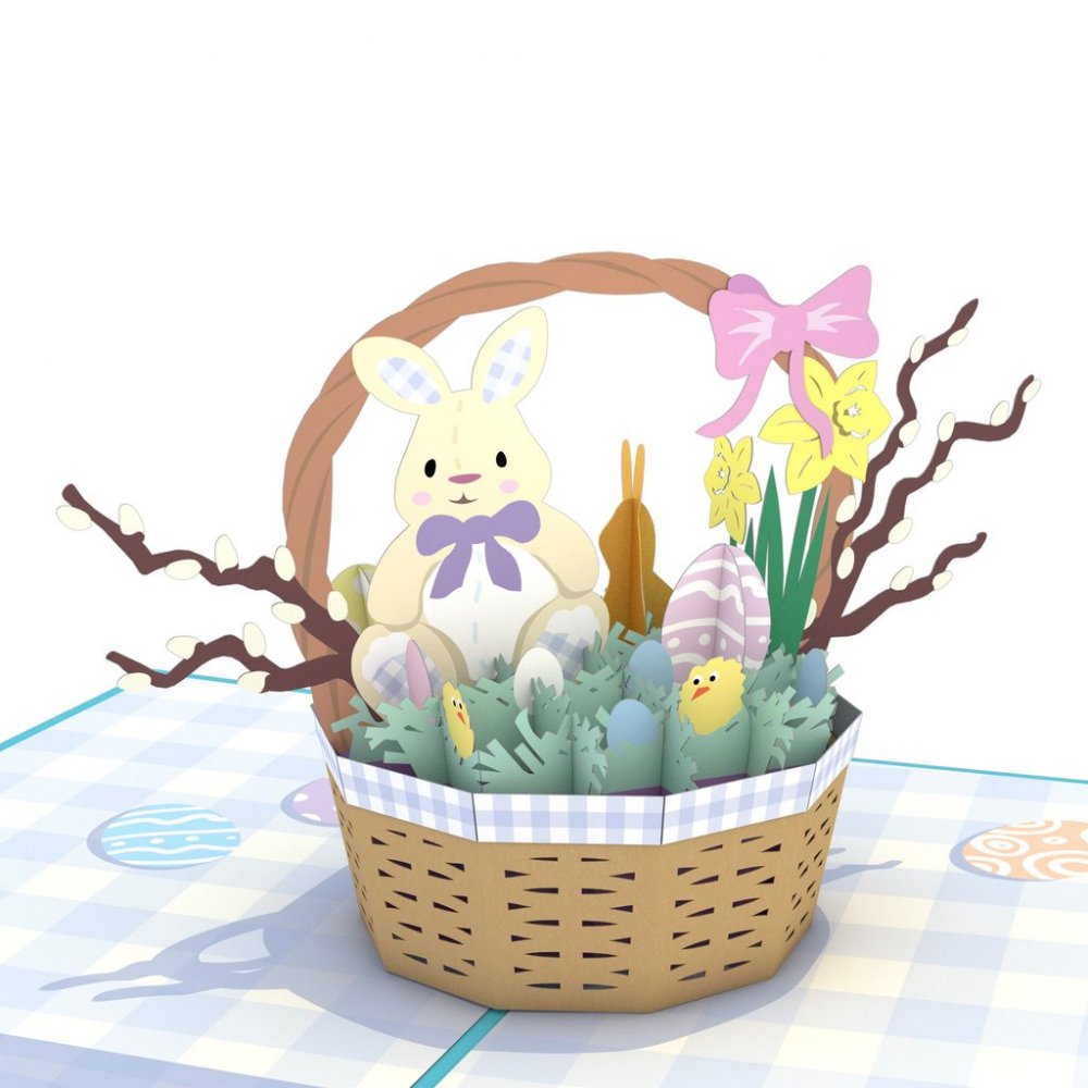 Easter Basket 3D card<br>Хå