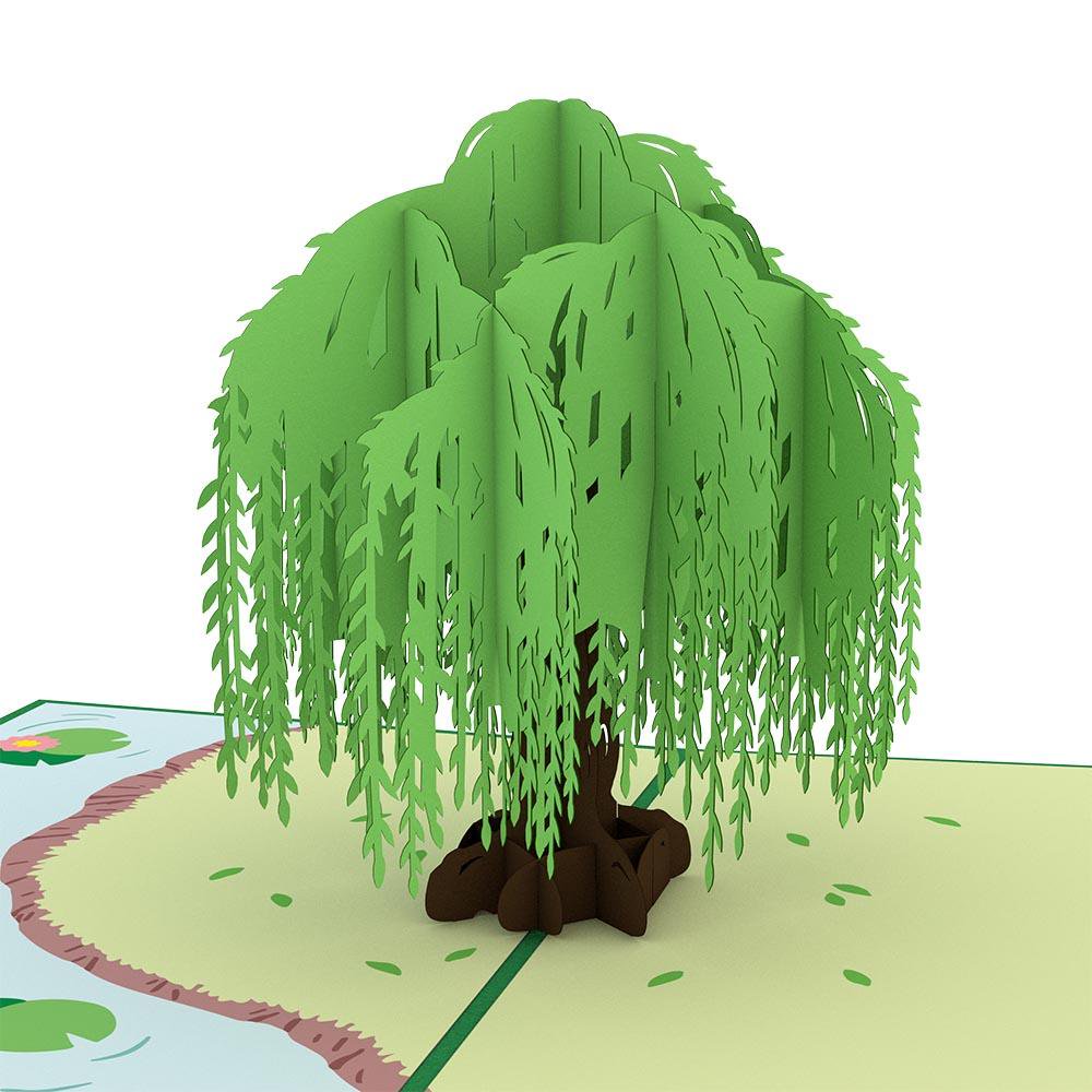 Willow Tree 3D card<br>