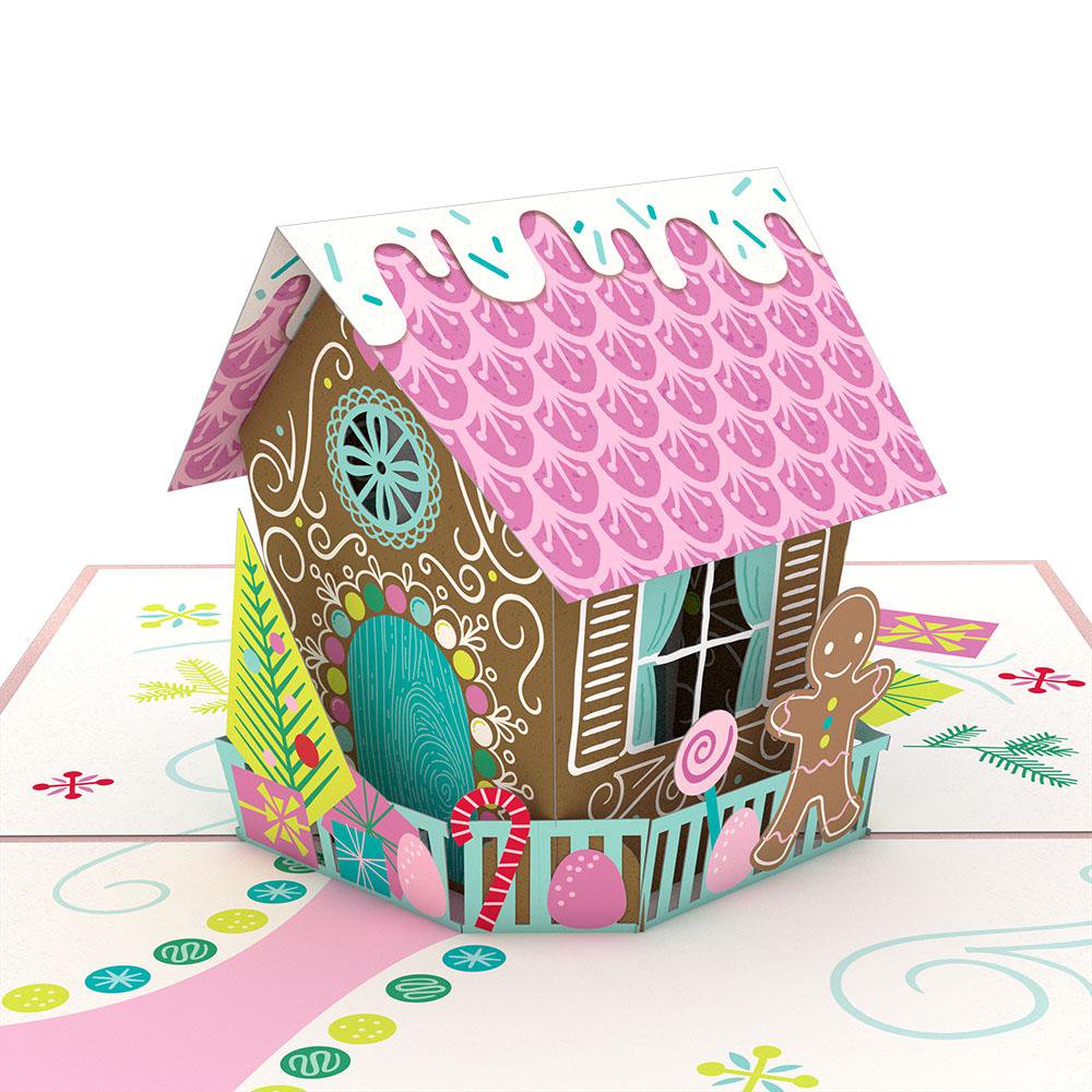 Gingerbread House Classic 3D card<br>󥸥㡼֥åɥϥ 饷å