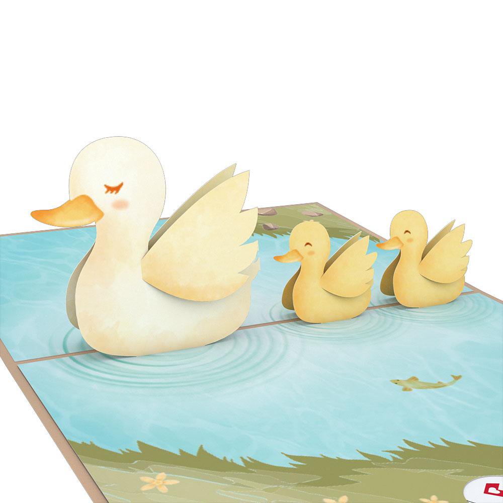 Ducklings 3D card<br>ҥλ