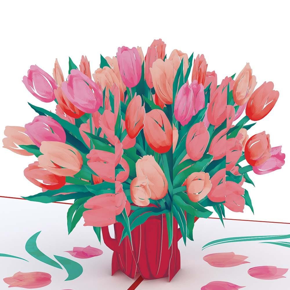 Love Tulips 3D card<br>Υ塼å
