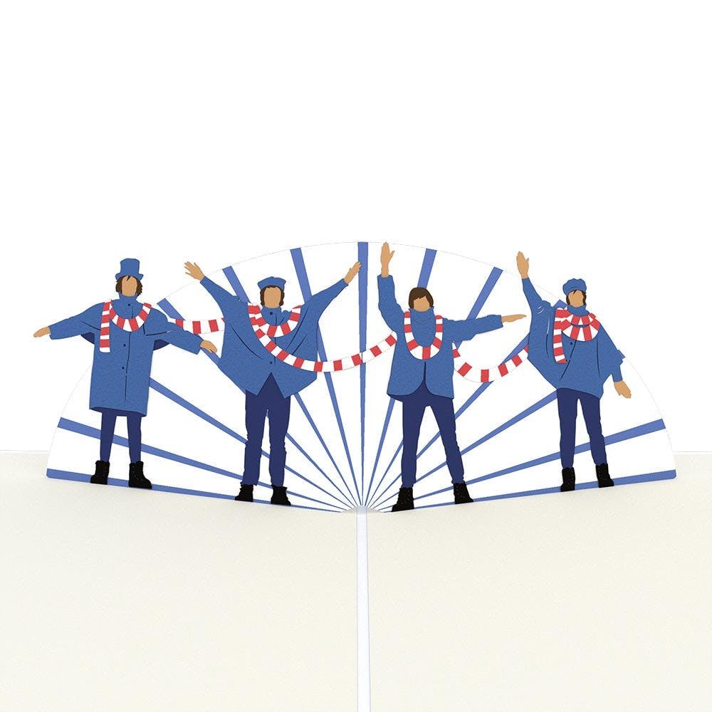 The Beatles Help! 3D card<br>إס